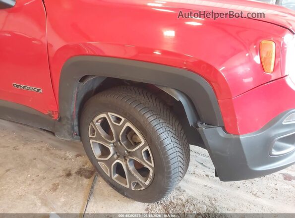 ZACCJBDTXGPD46586 2016 JEEP RENEGADE Red Вид спереду
