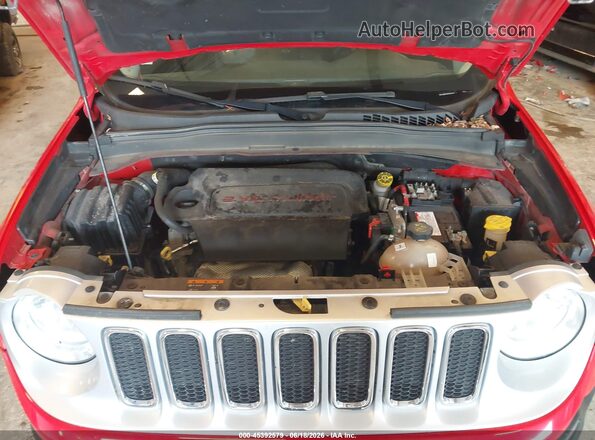 ZACCJBDTXGPD46586 2016 JEEP RENEGADE Red Вид ззаду