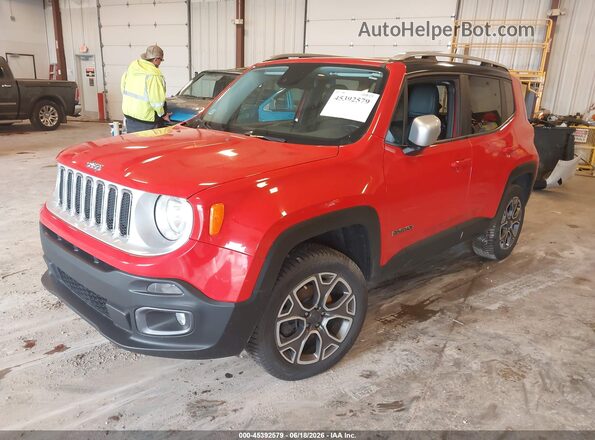 ZACCJBDTXGPD46586 2016 JEEP RENEGADE Red Передня ліва чверть