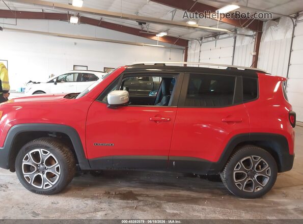 ZACCJBDTXGPD46586 2016 JEEP RENEGADE Red Панорамний вид салону 360°