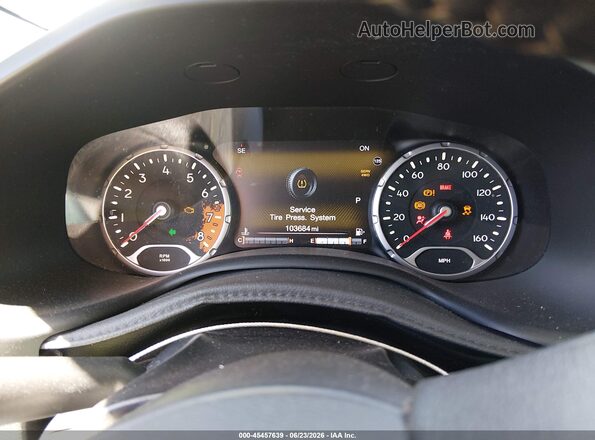ZACCJBDTXGPD64456 2016 JEEP RENEGADE Silver Հետևի նստատեղերի տեսք