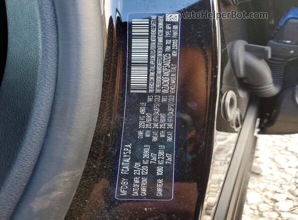 ZACNDFAN2P3A02125 2023 DODGE OTHER Black Widok naklejki z numerem VIN