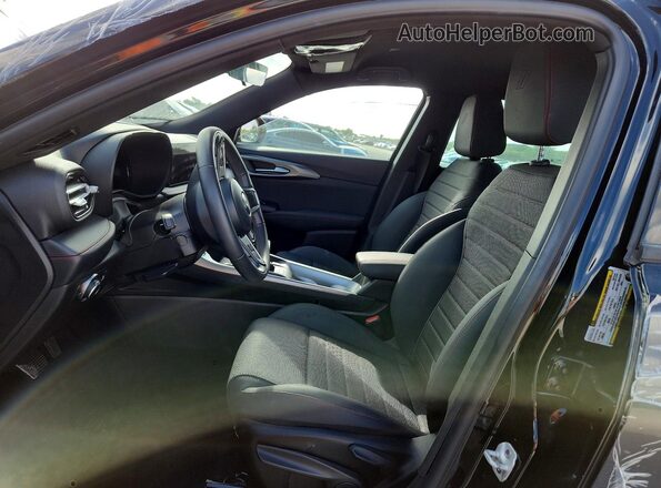 ZACNDFAN9R3A40941 2024 DODGE OTHER Black Widok wnętrza z przodu