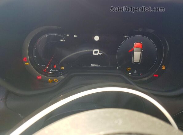 ZACNDFBN8P3A04511 2023 DODGE OTHER Красный Вид щитка приборов
