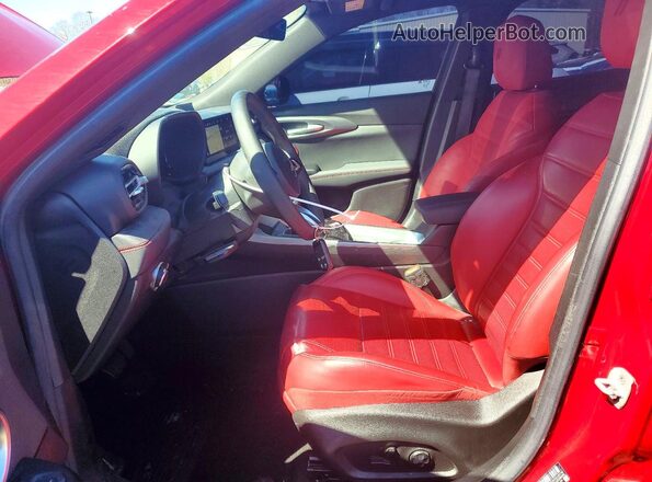 ZACNDFBN8P3A04511 2023 DODGE OTHER Красный Вид салона спереди