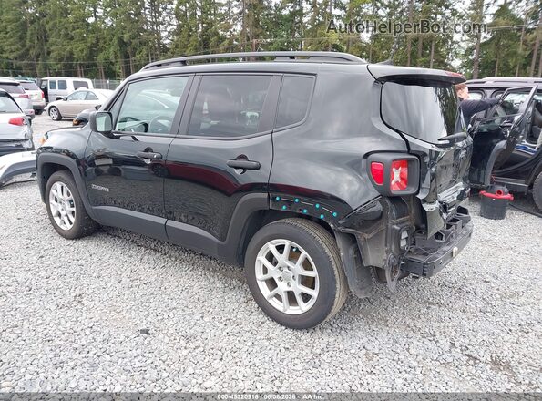ZACNJAAB0LPL67596 2020 JEEP RENEGADE Black უკანა მარცხენა