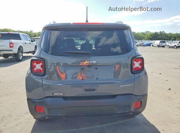 ZACNJAAB0LPL85970 2020 JEEP RENEGADE Gray Vista trasera