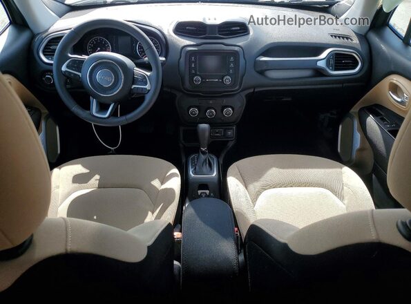 ZACNJAAB0LPL85970 2020 JEEP RENEGADE Gray Vista del salpicadero