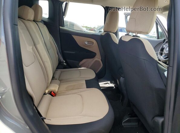 ZACNJAAB0LPL85970 2020 JEEP RENEGADE Gray Vista interior trasera