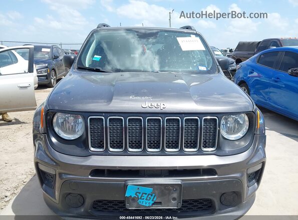 ZACNJAAB2KPK65800 2019 JEEP RENEGADE Gray Սարքավորումների վահանակի տեսք