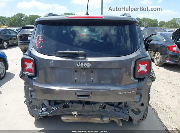 ZACNJAAB2KPK65800 2019 JEEP RENEGADE Gray 