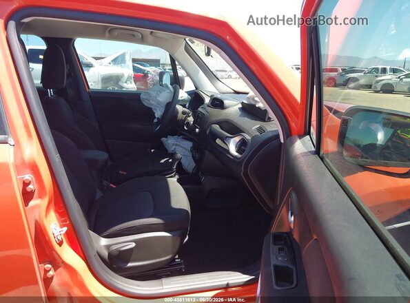 ZACNJAAB2KPK95086 2019 JEEP RENEGADE Orange წინა სალონის ხედი