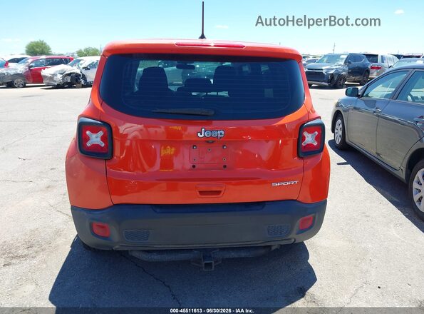 ZACNJAAB2KPK95086 2019 JEEP RENEGADE Orange 