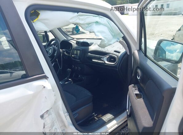 ZACNJAAB2LPK94571 2020 JEEP RENEGADE White წინა სალონის ხედი
