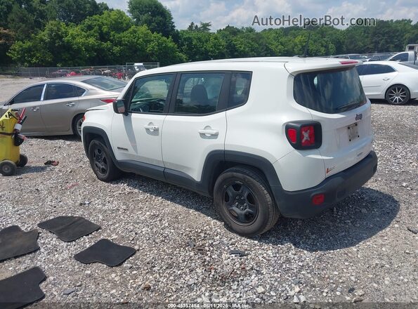 ZACNJAAB2LPK94571 2020 JEEP RENEGADE White უკანა მარცხენა