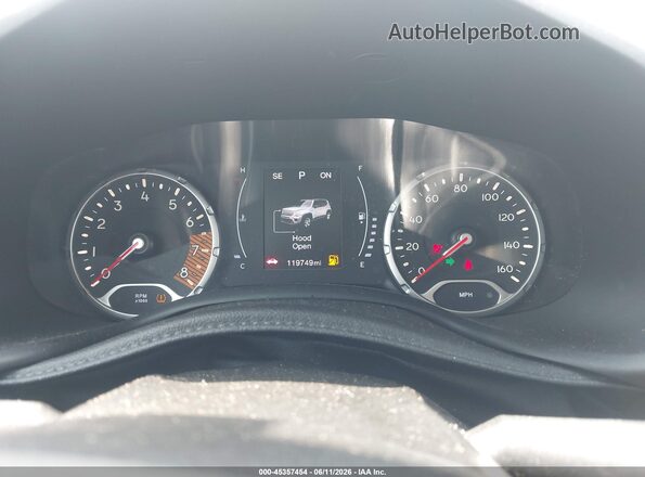 ZACNJAAB2LPK94571 2020 JEEP RENEGADE White უკანა სავარძლების ხედი