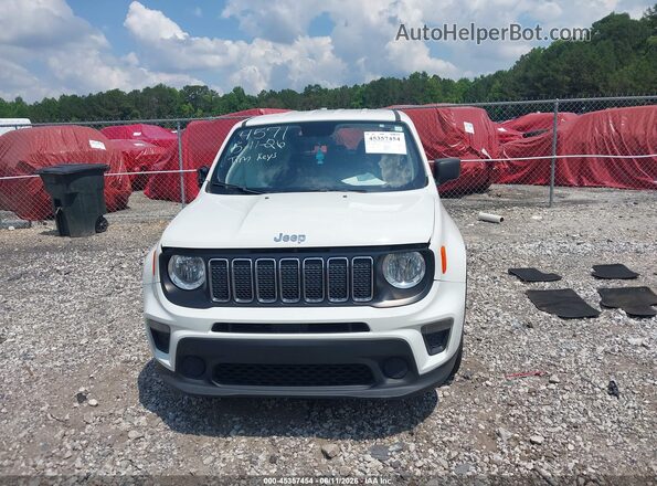 ZACNJAAB2LPK94571 2020 JEEP RENEGADE White უკანა სალონის ხედი