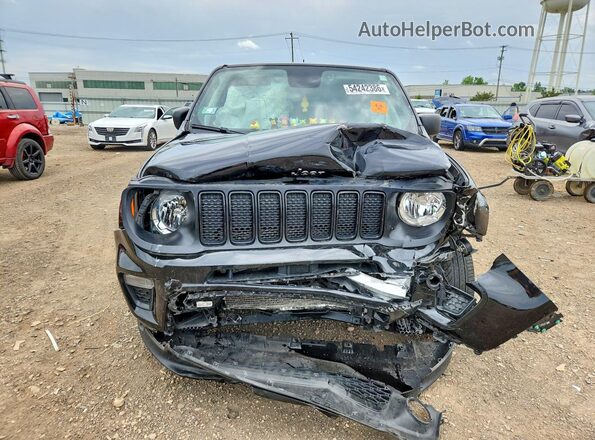 ZACNJAAB2LPM27765 2020 JEEP RENEGADE Черный Вид спереди