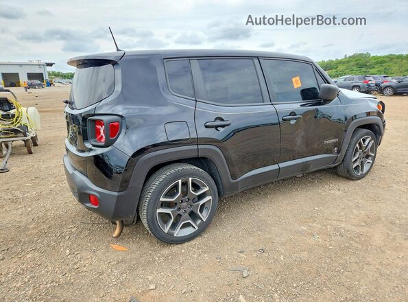 ZACNJAAB2LPM27765 2020 JEEP RENEGADE Черный Задняя правая четверть