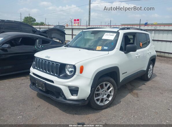 ZACNJAAB3LPK95082 2020 JEEP RENEGADE White Front left