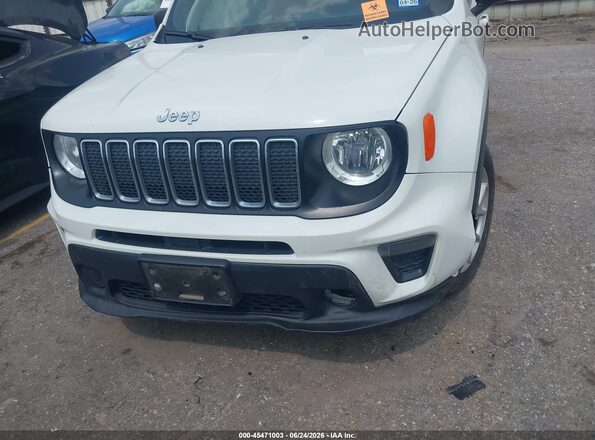 ZACNJAAB3LPK95082 2020 JEEP RENEGADE White Dashboard view