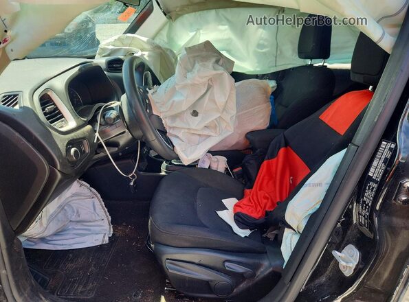 ZACNJAAB4LPL23262 2020 JEEP RENEGADE Black Սալոնի դիմացի տեսք