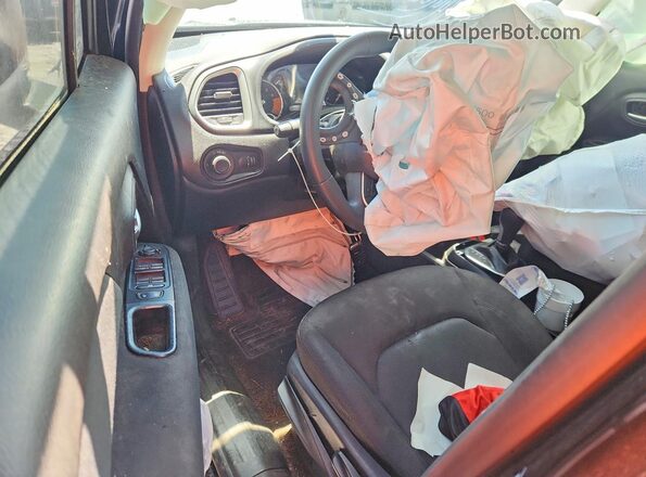 ZACNJAAB4LPL23262 2020 JEEP RENEGADE Black Առջևի վահանակի տեսք