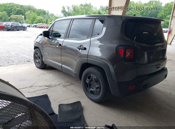 ZACNJAAB4LPL35086 2020 JEEP RENEGADE Серый Задняя левая четверть