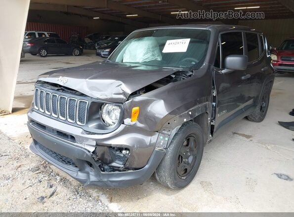 ZACNJAAB4LPL35086 2020 JEEP RENEGADE Серый Передняя левая четверть