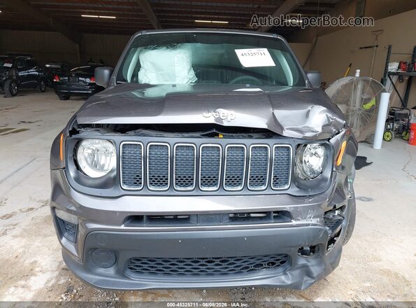 ZACNJAAB4LPL35086 2020 JEEP RENEGADE Серый Вид задней части салона