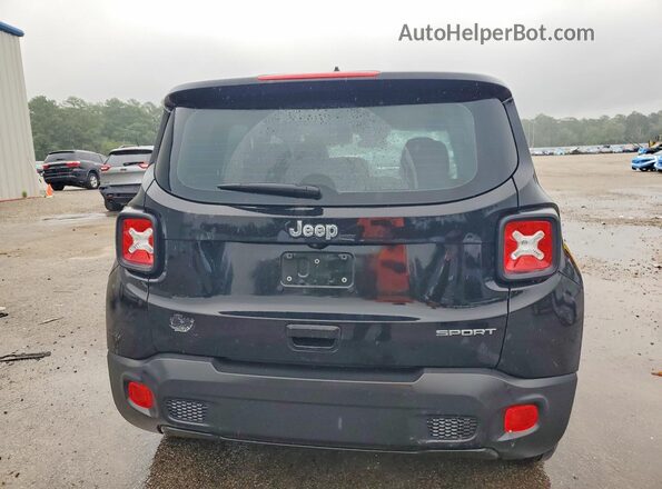 ZACNJAAB8KPK38407 2019 JEEP RENEGADE Black Vista trasera