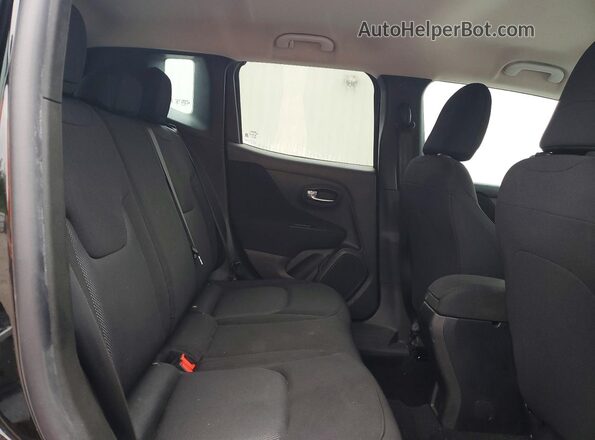 ZACNJAAB8KPK38407 2019 JEEP RENEGADE Black Vista interior trasera