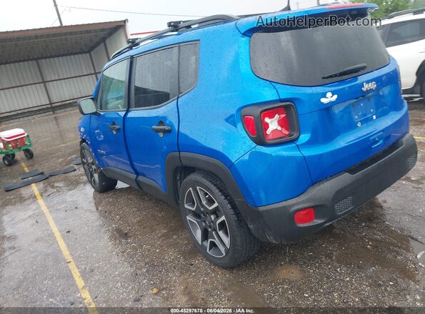 ZACNJAAB8LPM19640 2020 JEEP RENEGADE Синий Задняя левая четверть