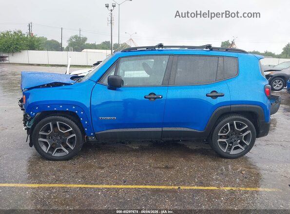 ZACNJAAB8LPM19640 2020 JEEP RENEGADE Синий Панорамный вид салона 360°