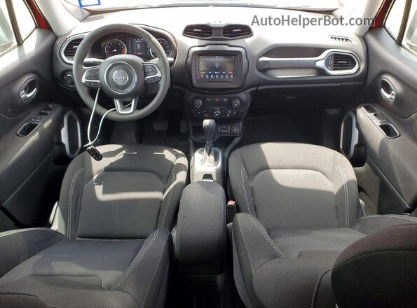 ZACNJAAB9LPL76457 2020 JEEP RENEGADE Red წინა პანელის ხედი