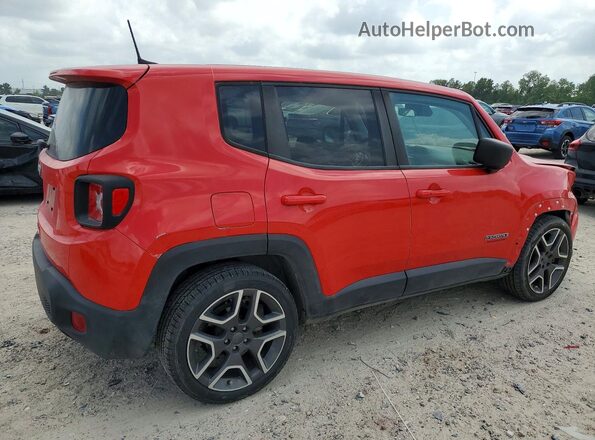 ZACNJAAB9LPL76457 2020 JEEP RENEGADE Red უკანა მარჯვენა