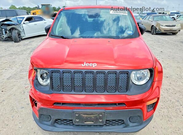 ZACNJAAB9LPL76457 2020 JEEP RENEGADE Red წინა ხედი