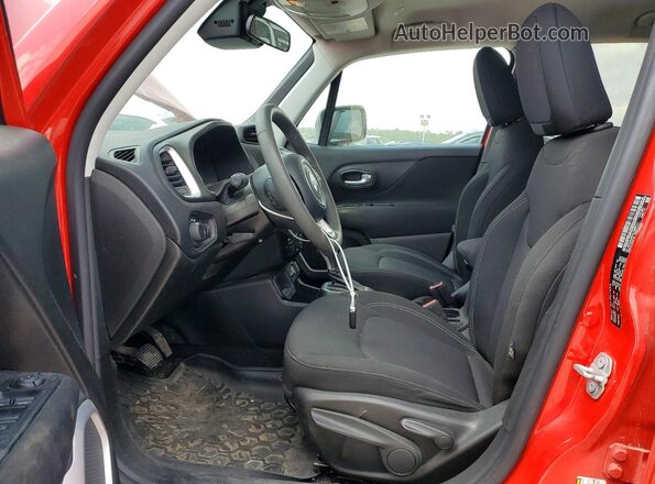 ZACNJAAB9LPL76457 2020 JEEP RENEGADE Red წინა სალონის ხედი