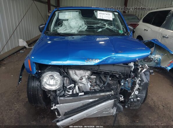 ZACNJAABXLPL75012 2020 JEEP RENEGADE Синий Вид спереди