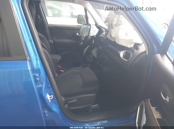ZACNJAABXLPL75012 2020 JEEP RENEGADE Синий Вид салона спереди