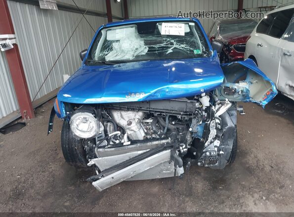 ZACNJAABXLPL75012 2020 JEEP RENEGADE Синий Вид щитка приборов