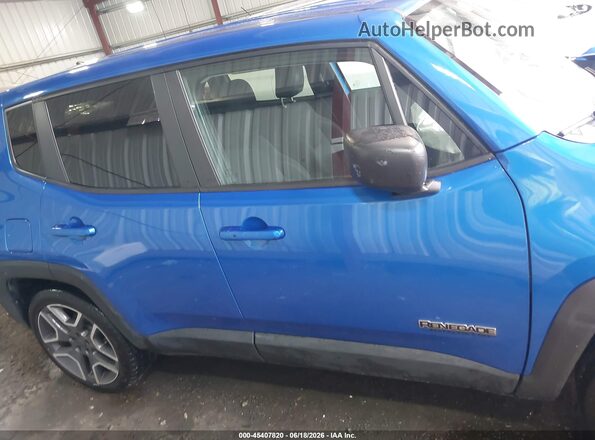 ZACNJAABXLPL75012 2020 JEEP RENEGADE Синий Вид задней части салона