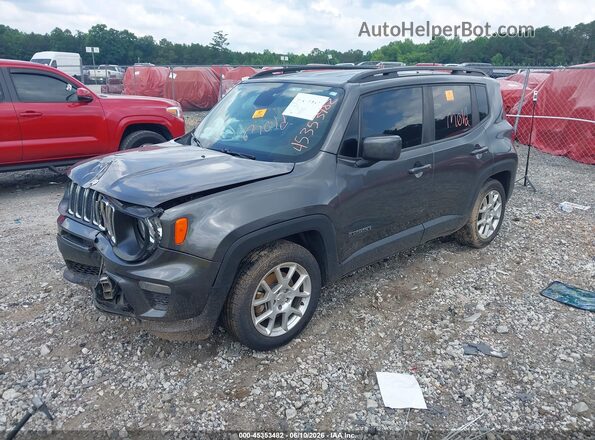 ZACNJABB0KPK64806 2019 JEEP RENEGADE Gray Vista tres cuartos delantera izquierda