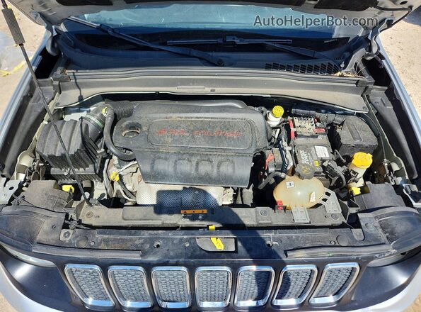 ZACNJABB0LPK94311 2020 JEEP RENEGADE Silver Engine compartment view