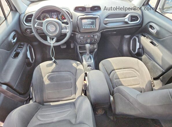 ZACNJABB0LPK94311 2020 JEEP RENEGADE Silver Dashboard view