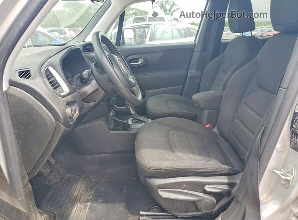 ZACNJABB0LPL34595 2020 JEEP RENEGADE Silver Widok wnętrza z przodu
