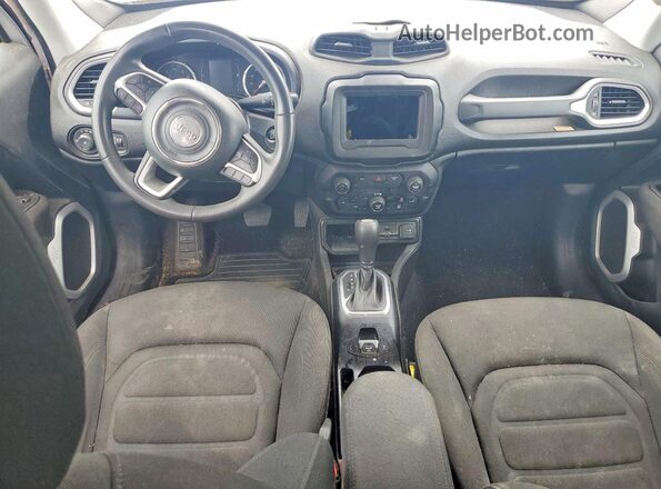 ZACNJABB0LPL34595 2020 JEEP RENEGADE Silver Widok deski rozdzielczej