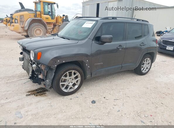 ZACNJABB0LPL70089 2020 JEEP RENEGADE Gray Передня ліва чверть
