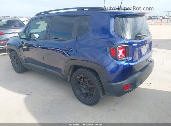 ZACNJABB0LPL86390 2020 JEEP RENEGADE Blue Rear left