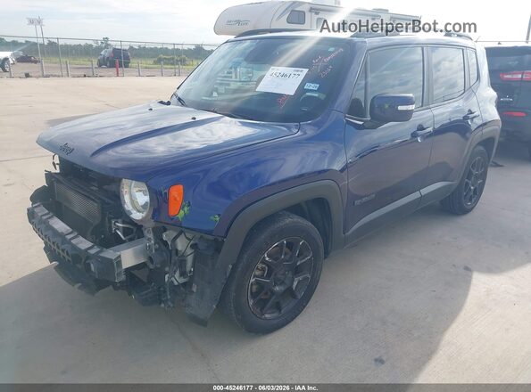 ZACNJABB0LPL86390 2020 JEEP RENEGADE Blue Front left